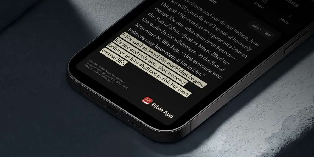 🚨📱 𝗔𝗟𝗘𝗥𝗧𝗘 𝗜𝗡𝗙𝗢 — 22 MILLIONS de personnes à travers le monde se sont CONNECTÉES et ont LU la Bible sur l’application YouVersion le dimanche de Pâques, établissant un RECORD HISTORIQUE d’utilisation pour l’application. (YouVersion)