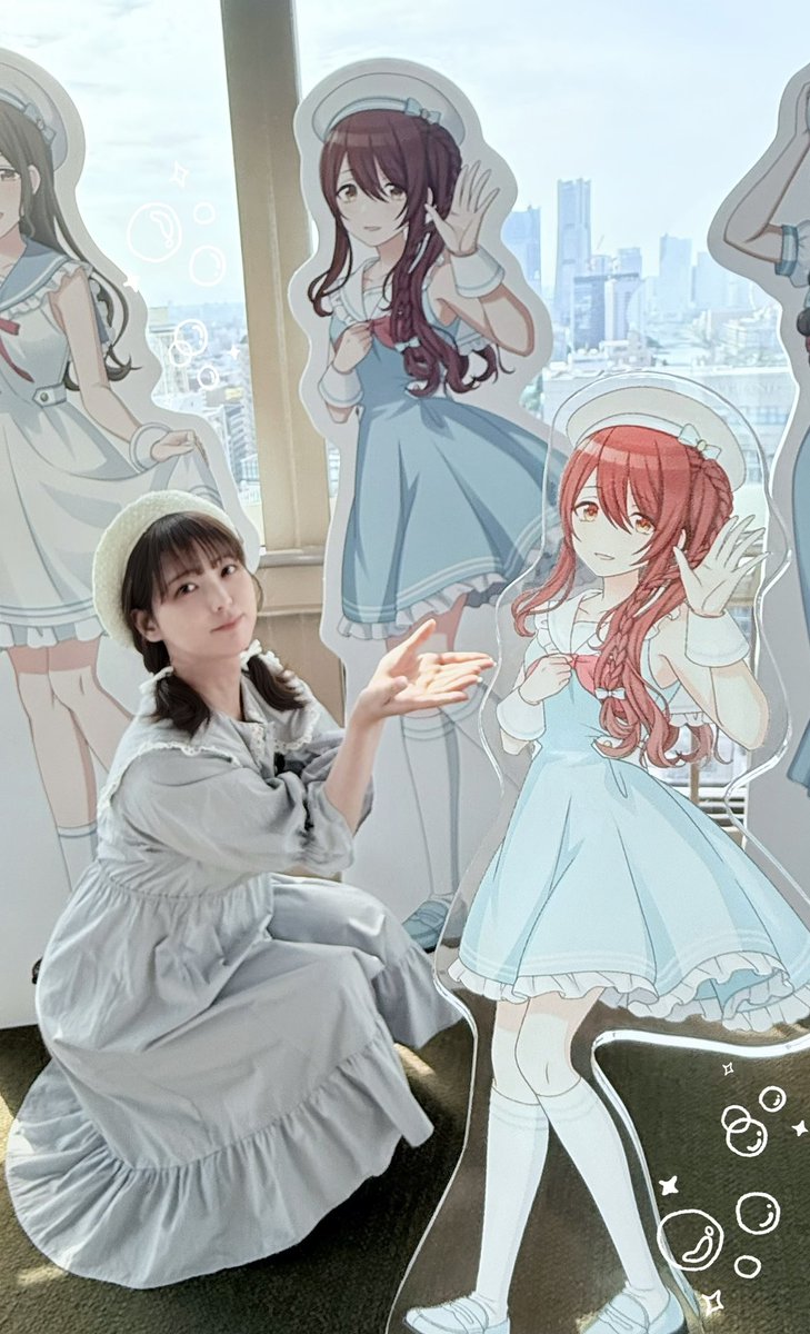 izmcos's tweet photo. マリンタワーのシャニマスコラボに行って大崎姉妹に会ってきたよ～～～🤍⚓️🩷 https://t.co/vODLsJeegZ