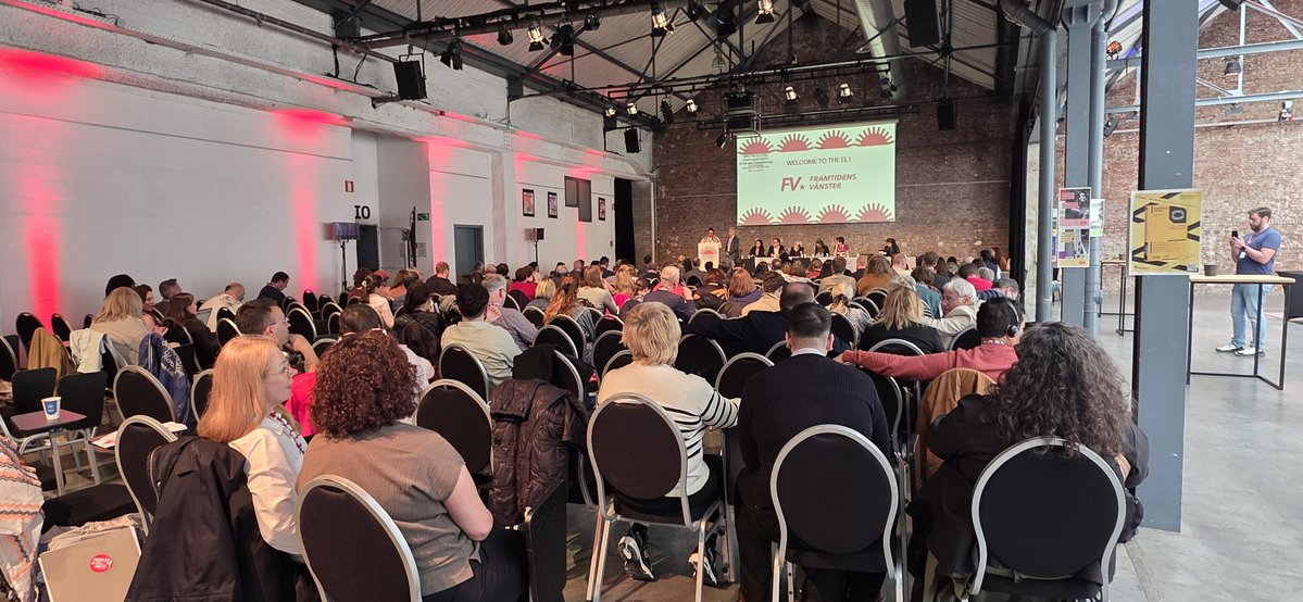 JuantonioFdez's tweet image. Estamos en el 8vo Congreso del Partido de la Izquierda Europea @Left_EU en #Bruselas.

La defensa de los y las  trabajadores, por la #Paz y contra la guerra, y la militarización.