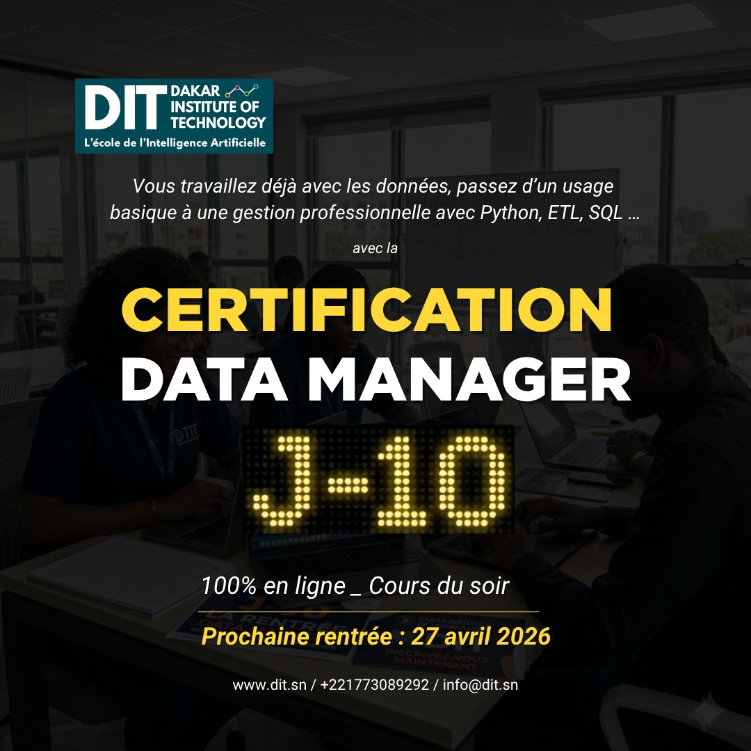 Dakar Institute of Technology tweet media