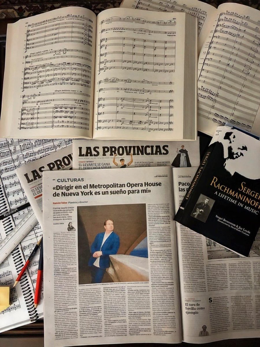 jrtebar's tweet image. Grateful to be featured in @lasprovincias Reflecting on my journey, roots, and the honor of performing at @MetOpera . Thank you to the music, the audiences, and everyone part of this path. 🙏🎶
#RamonTebar #ClassicalMusic #OperaLife #MetOpera #ArsisArtists
