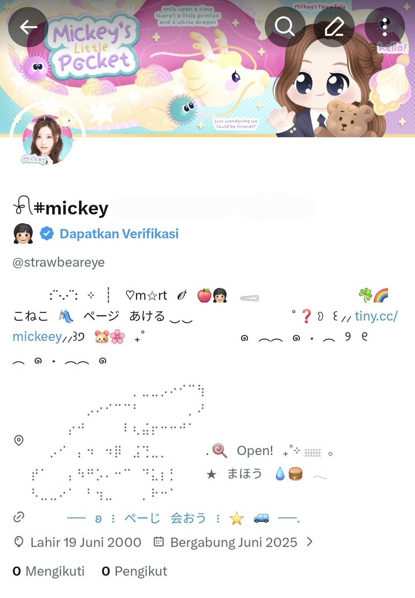 m 🐭🏰 lagi (jujur muaq) tweet media