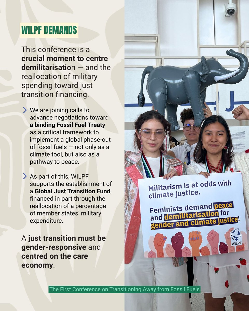 WILPF tweet media