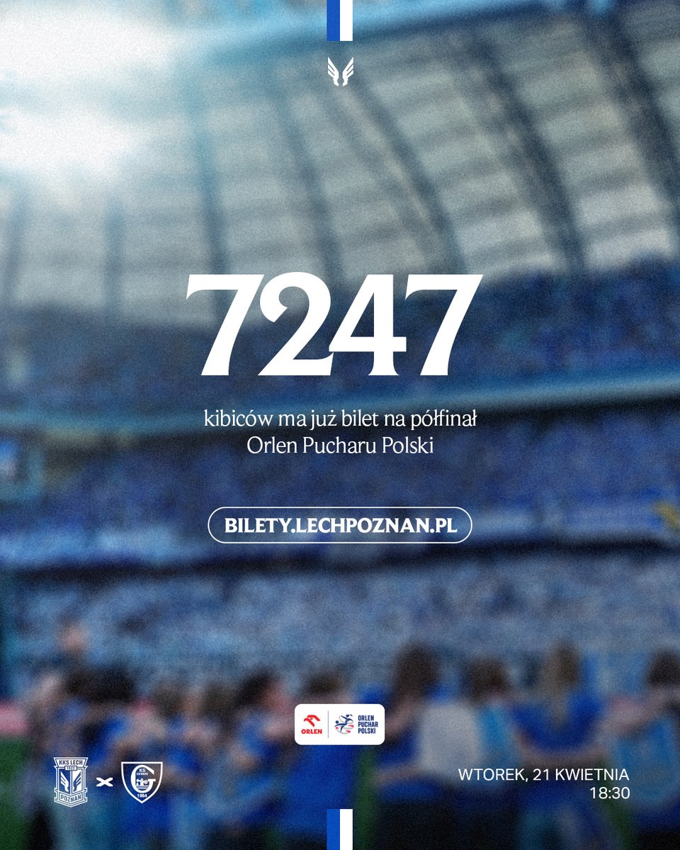 lech_uam_women's tweet photo. Pobierajcie wejściówki na https://t.co/9RpzMETQ6k i wspierajcie nas w walce o awans do finału Orlen Pucharu Polski! 🔵⚪️ https://t.co/rmlGTmdT3r