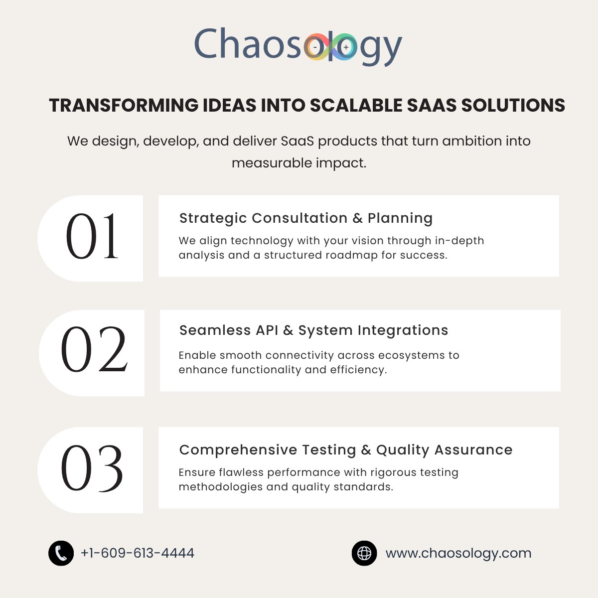 chaosologyHQ's tweet image. Turn your ideas into scalable SaaS solutions with smart strategy, seamless integrations, and reliable performance that drives real growth 🚀 
#SaaS #SaaSDevelopment #TechSolutions #StartupGrowth #DigitalTransformation #APIs 
zurl.co/BnKpc
zurl.co/b7PtY