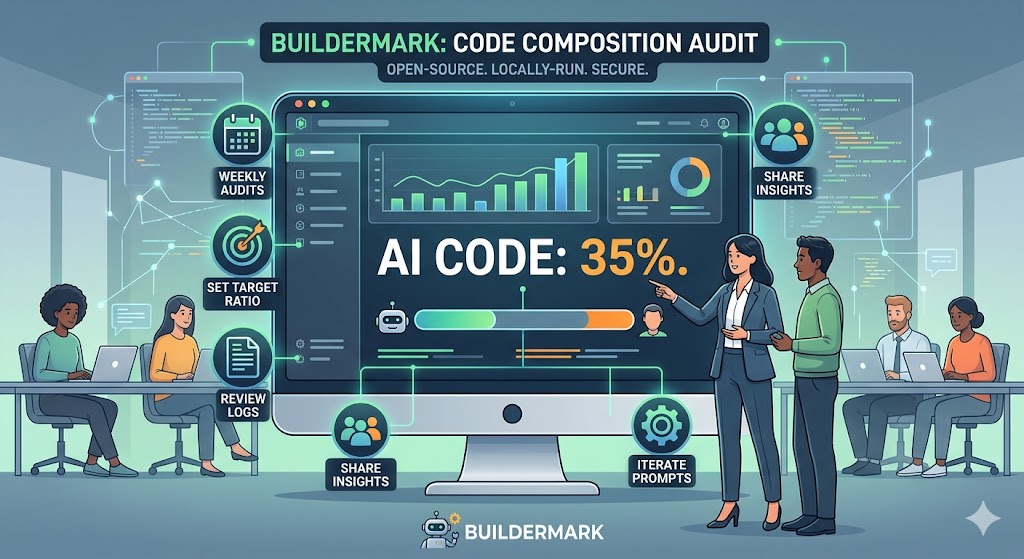 AI_Aravind's tweet image. 📢 📰 What % of your code is AI‑generated? Buildermark lets you measure it locally, no cloud, full transparency. 👉 Audit, set targets, share insights. What metric will you own? 🗞 🔔

#AILeadership #EthicalTech #FutureOfWork

Reference: [buildermark.dev/?ref=manuagi]

 🔄