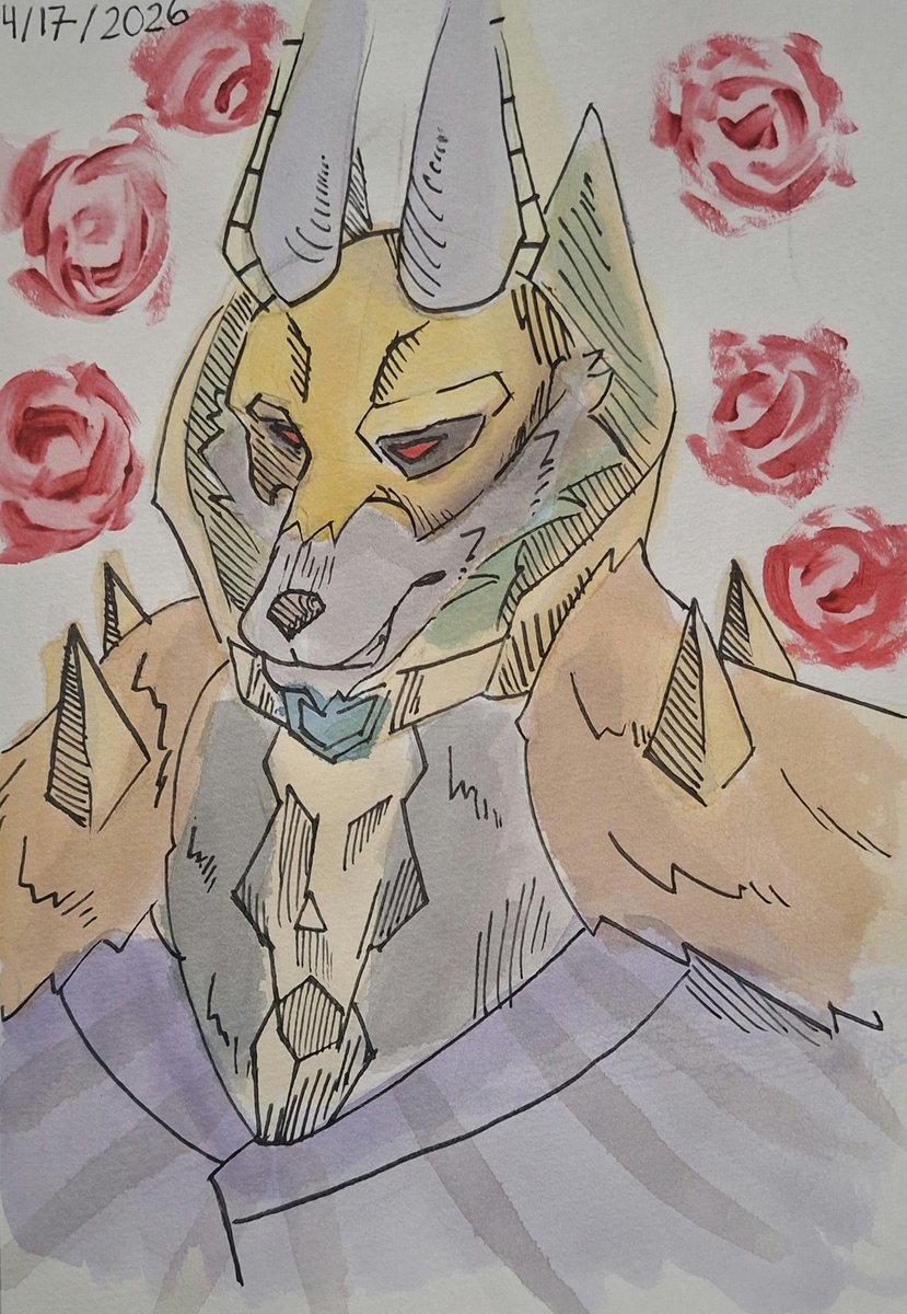 RevvyDa1and0nly's tweet image. We tried watercolor today
#dislyte #dislytefanart #sander