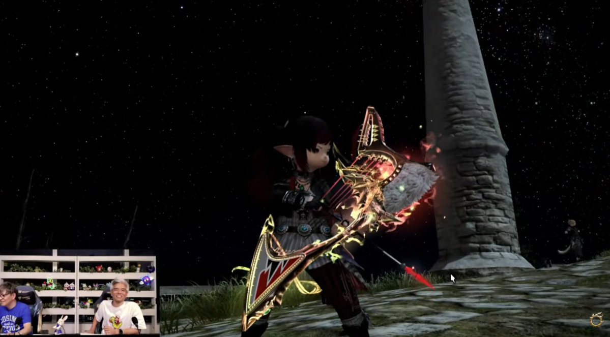 YoroshikuMyun's tweet image. ファントムウェポン最終型！
二色グラデエフェクト綺麗すぎるみゅん🩷

#PLL #FF14