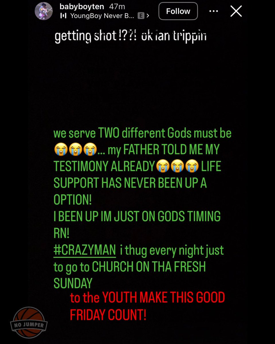 No Jumper tweet media