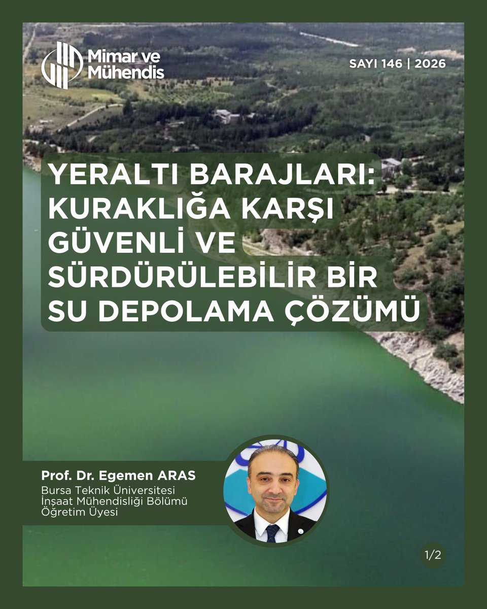 Mimar ve Mühendis Dergisi tweet media
