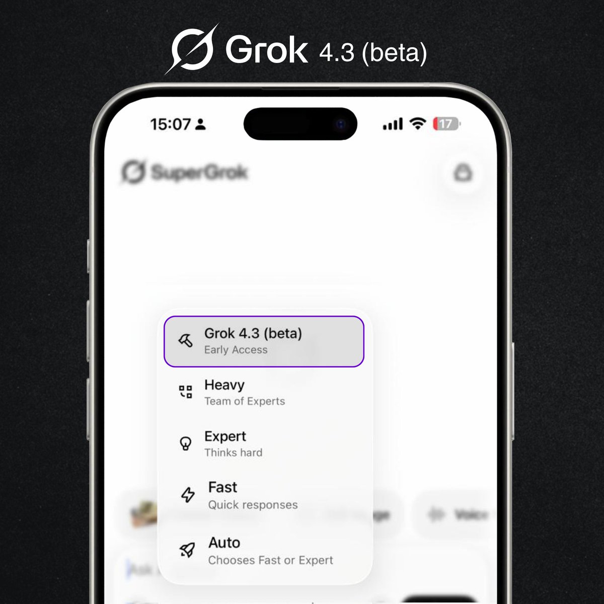 jermiah_64's tweet photo. I wish @elonmusk gave me access to grok 4.3 beta, it is the most useful AI I have ever used. https://t.co/VzcBoYuNtd