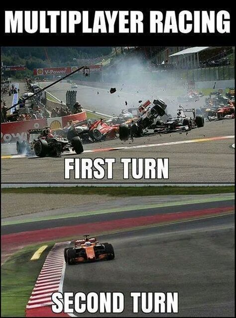 2D4J_'s tweet photo. @Ferrari_com_ar It really feels like an insistent Formula 1, before the first turn at Monza in multiplayer. https://t.co/WbpMNZCESV