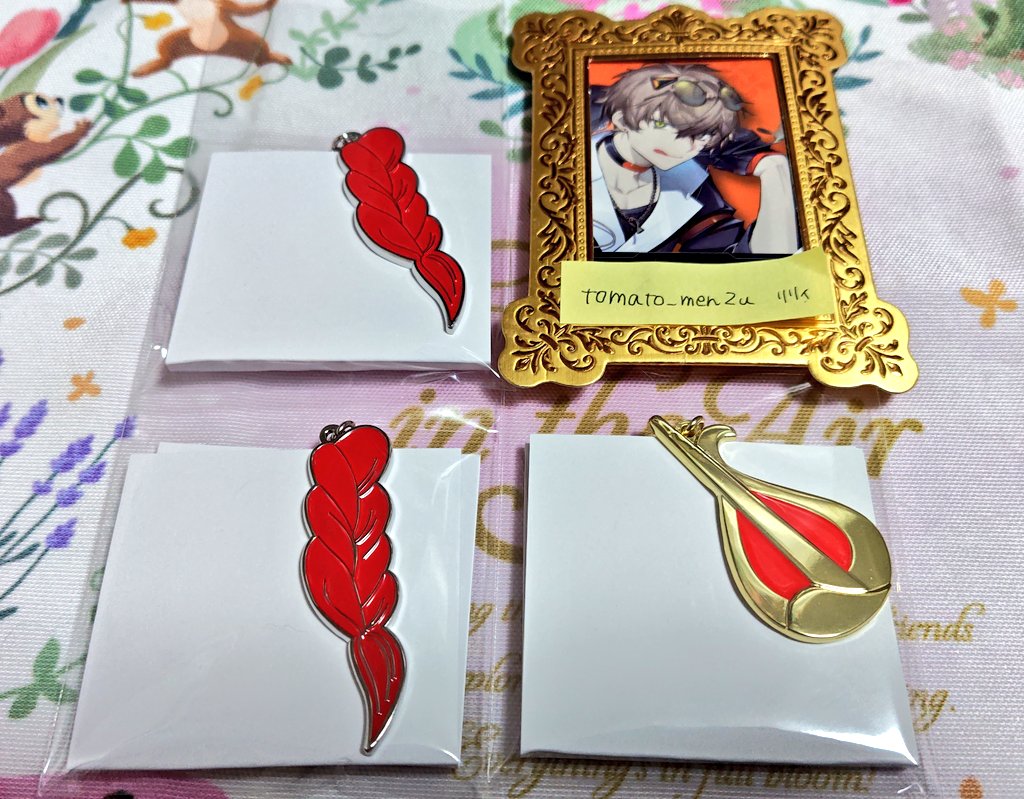 tomatomen2u's tweet photo. にじさんじフェス にじフェス2026
CONCERTO Day2
ランダムメタルチャーム 交換
譲➡画像
求➡IDカードの方
郵送交換
お気軽にお声掛けくださいませ
よろしくお願いいたします https://t.co/MUwmdhF4Rp