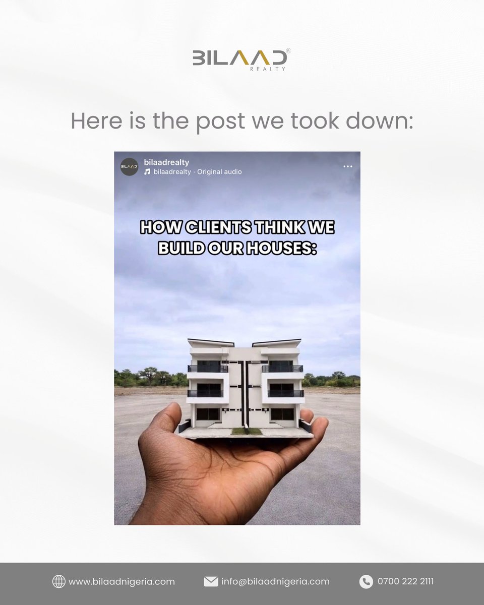 Bilaad Realty Nigeria tweet media
