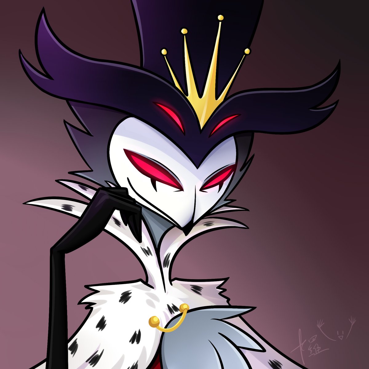 #HelluvaBoss 

Silly dad or Sexy dad?🦉