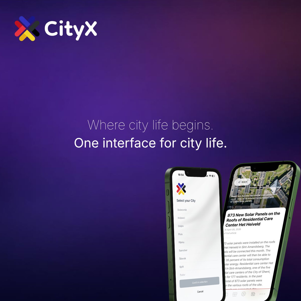 CityX_EU's tweet image. Citizens, local government, and service providers work better when they share the same channel.

CityX turns city life into one interface—clear, consistent, and easy to use.

#cityx #civictech #smartcity #govtech #urbantech