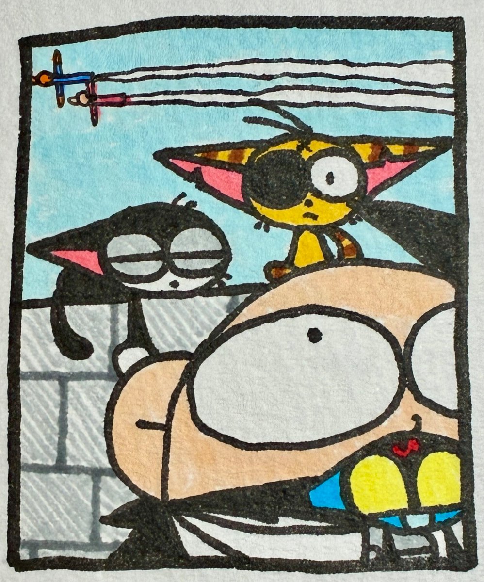 日常の一コマ🏙️背景に映えるロミジュリ
#サイボーグクロちゃん