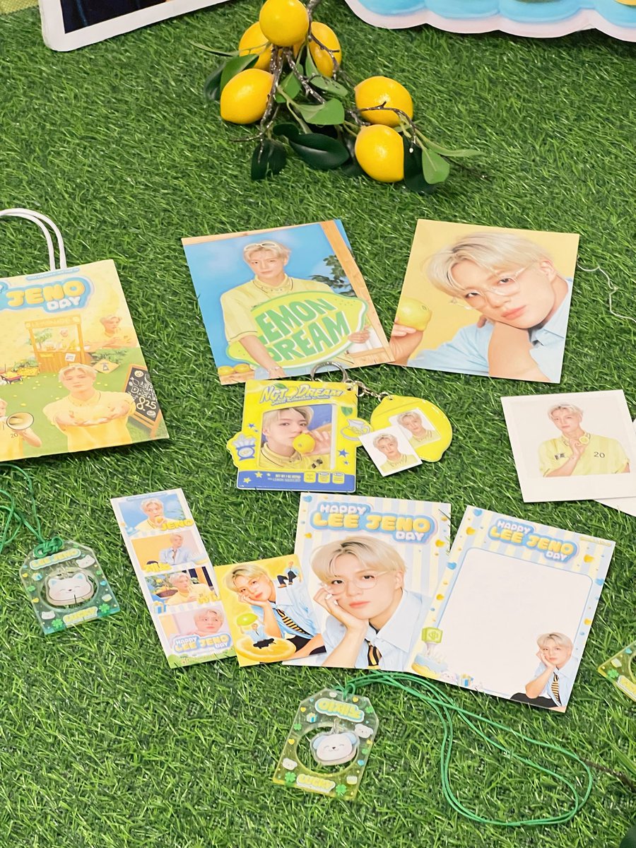 🍋LEE JENO B’DAY CAFE TH🍋 tweet media