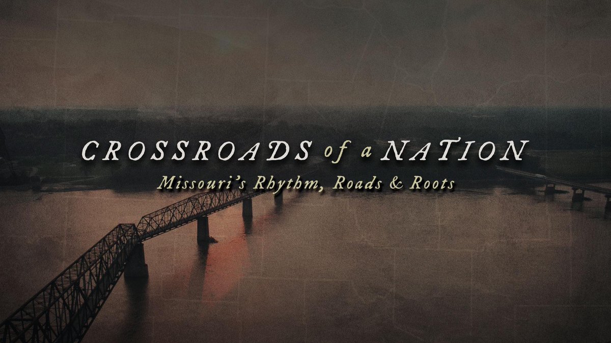 ThinkTV's tweet image. Explore how Missouri's cultural contributions helped shape the very identity of America on Crossroads of a Nation: Missouri's Rhythm, Roads &amp;amp; Roots tonight at 9pm on ThinkTV16, the station livestream, or the PBS App: video.thinktv.org/video/crossroa… #pbs #localpbs #missouri