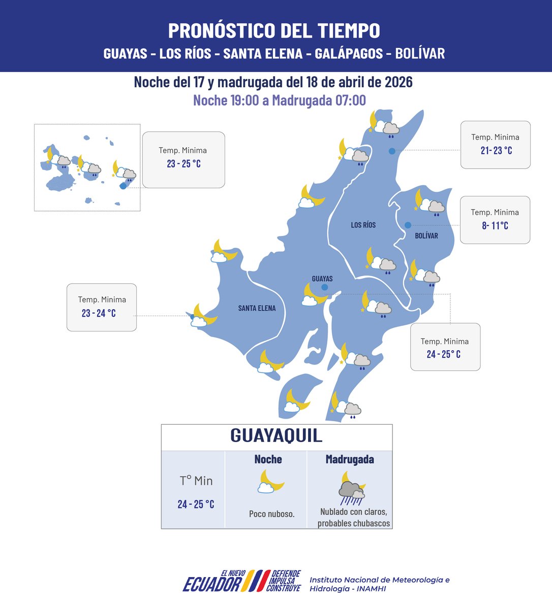 INAMHI Ecuador 🇪🇨 tweet media