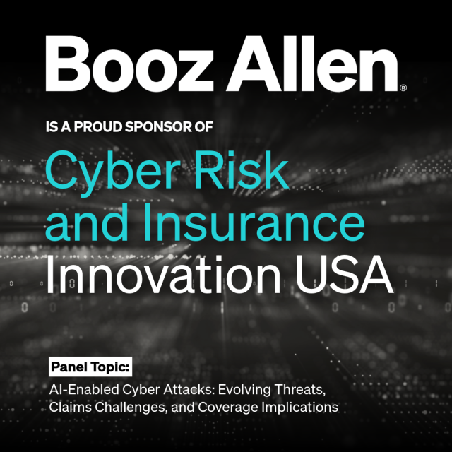 Join #BoozAllen at Cyber Risk &amp; Insurance Innovation USA. On April 21 at 1:45 PM, Theresa Le will unpack the realities of AI-powered cyberattacks and what they mean for insurers preparing for what’s next. Learn more: boozallen.co/4vCzWhu