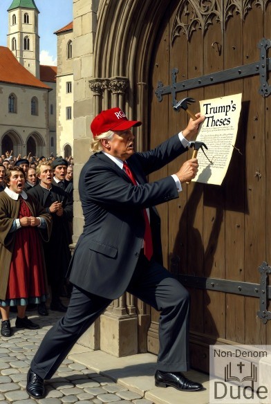 ChristoHoss's tweet photo. Disclaimer: Trump doesn't have any better grasp of the Gospel than the Pope. https://t.co/IY47lsFj3l