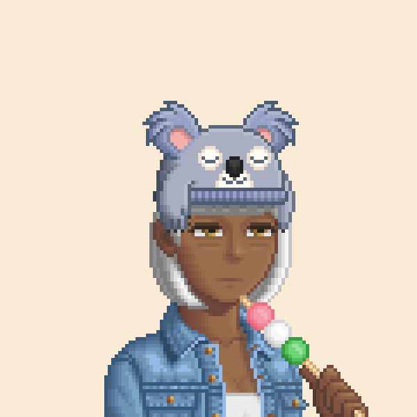 JefeGom's tweet photo. koala beanie
#pixelart #odokoni #ドット絵 https://t.co/ggmVci5iP4