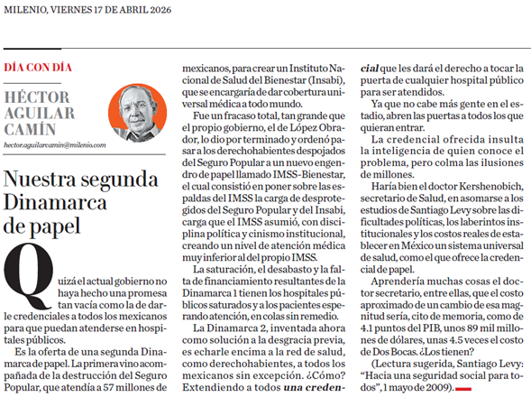 Héctor Aguilar Camín tweet media