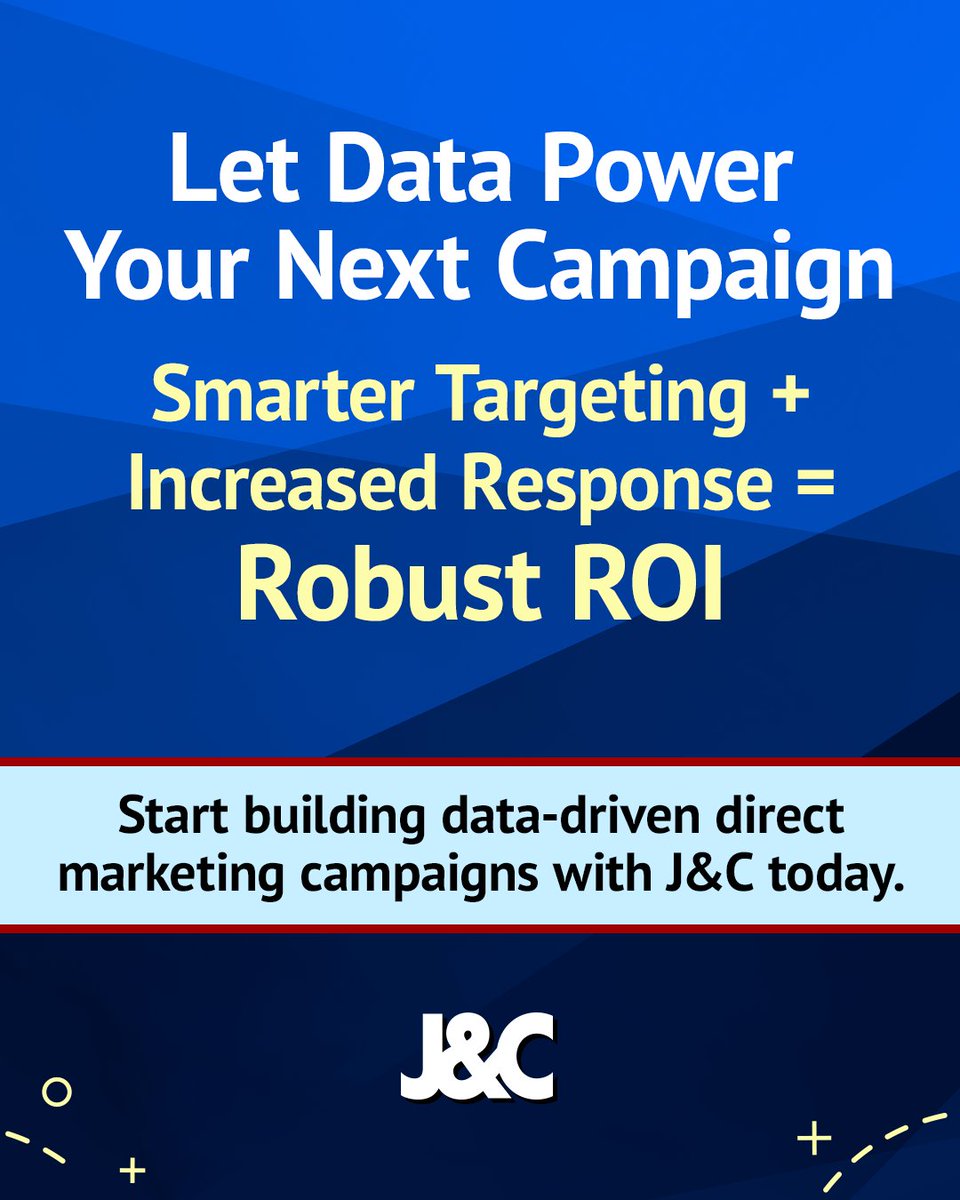 jacobsclevenger's tweet image. Leveraging data-driven insights allows for the creation of hyper-personalized direct mail that resonates with audiences and boosts response rates.
jacobsclevenger.com
#data #personalization #directmarketing