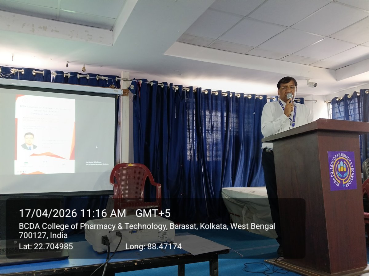 BCDA COLLEGE OF PHARMACY & TECHNOLOGY, BARASAT tweet media