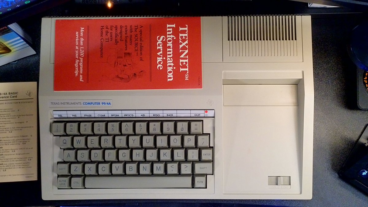 thebriandunaway's tweet image. 8Bit Computer Club - tonight 6:30PM EDT 

A closer look at that Ti99/4A membrane keyboard, demos from the scene, the latest firmware for the C64, sprite editors &amp;amp; more.

 ICYMI Last week's stream w/ notes  8bitcomputer.club/your-local-8bi…

#retro #8bit #club #commodore #atari