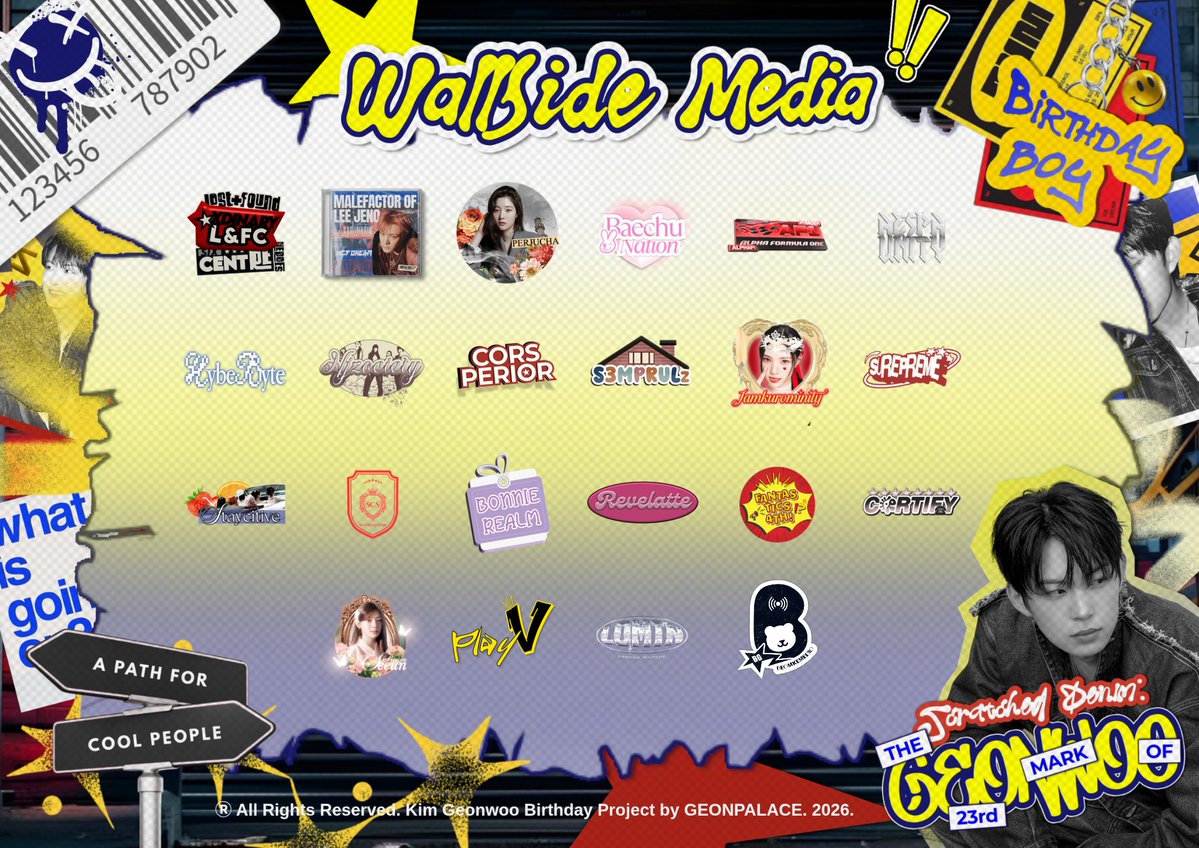 ✮⋆˙ 𝗚𝗲𝗼𝗻𝘄𝗼𝗼, 벽 위에 남는 이름💙 tweet media