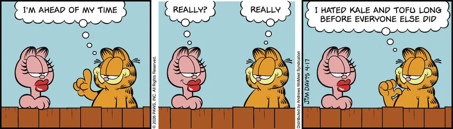 Daily Garfcast tweet media