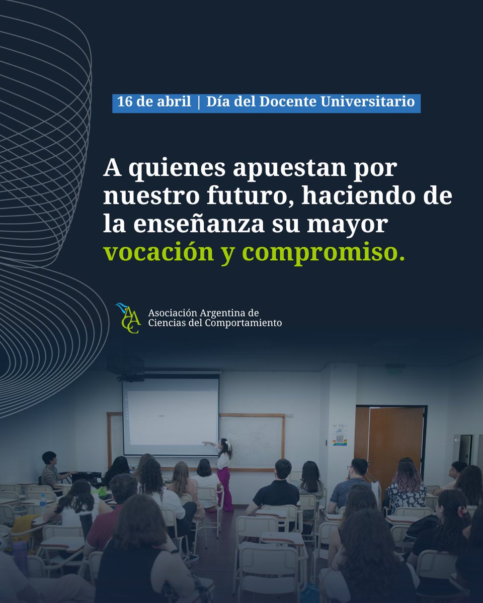 Asoc. Argentina de Ciencias del Comportamiento tweet media