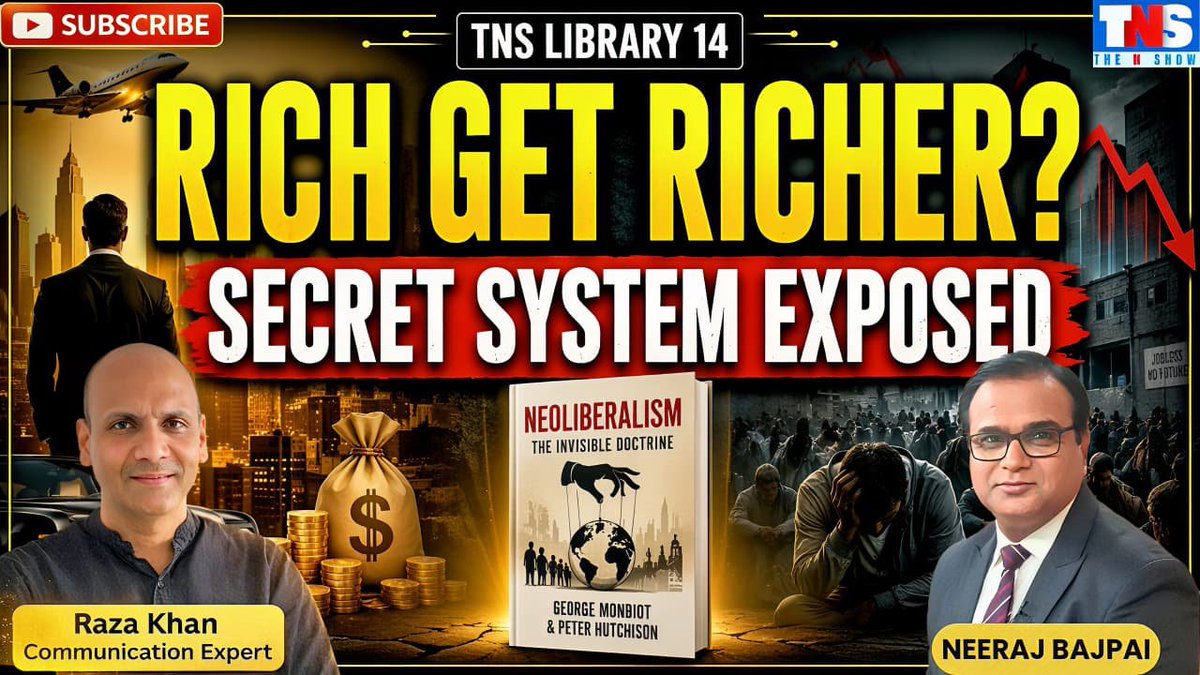 What is neoliberalism? Is capitalism really a free and fair system, or is it designed to concentrate wealth in the hands of a few? 
In this episode we discuss the powerful book. "Neoliberalism: The Invisible Doctrine"
<a href="/raza786_khan/">Raza Khan</a> #TNSLibrary #TheNShow 

youtu.be/NJvaxMIcxC8