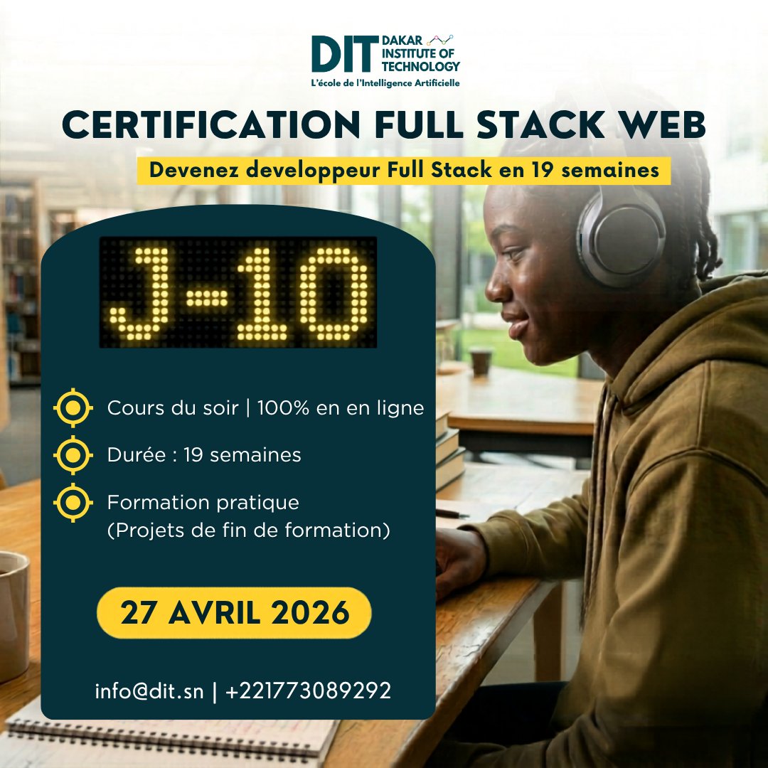 Dakar Institute of Technology tweet media