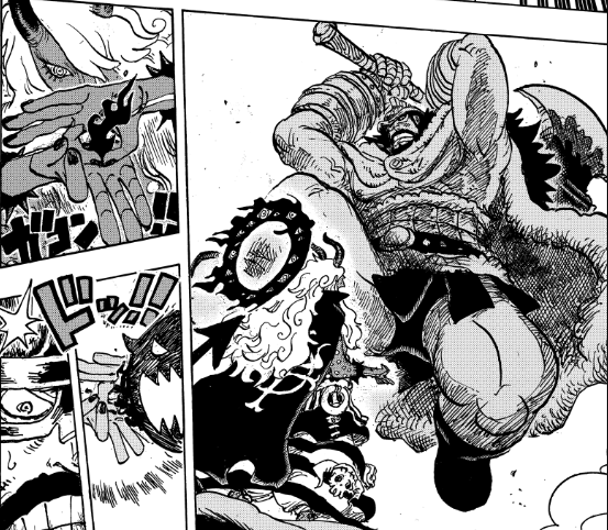 #ONEPIECE1180 
La case elle est iiincroyable c'est trop cool de voir ça dans One Piece