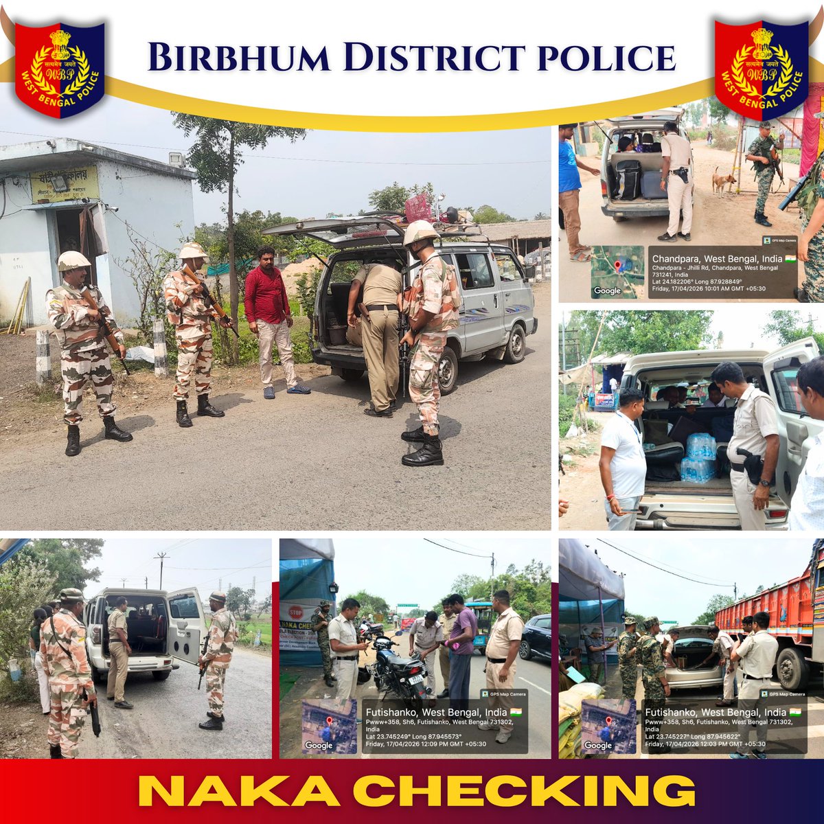 Birbhum District Police tweet media