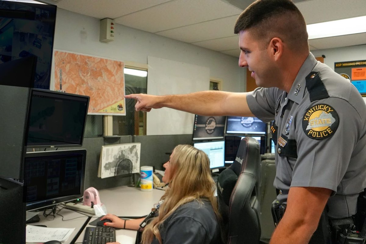 Police Computer Screen