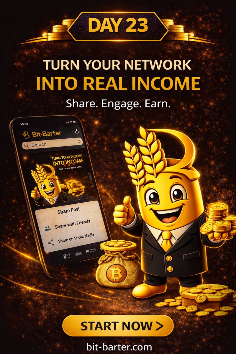 bit_barter's tweet image. Earn money with your social media💰. START TODAY! 🫵🏻It's that simple.
👉bit-barter.com

#Crypto #digitalmarketing #ads #advertisement #Rewards