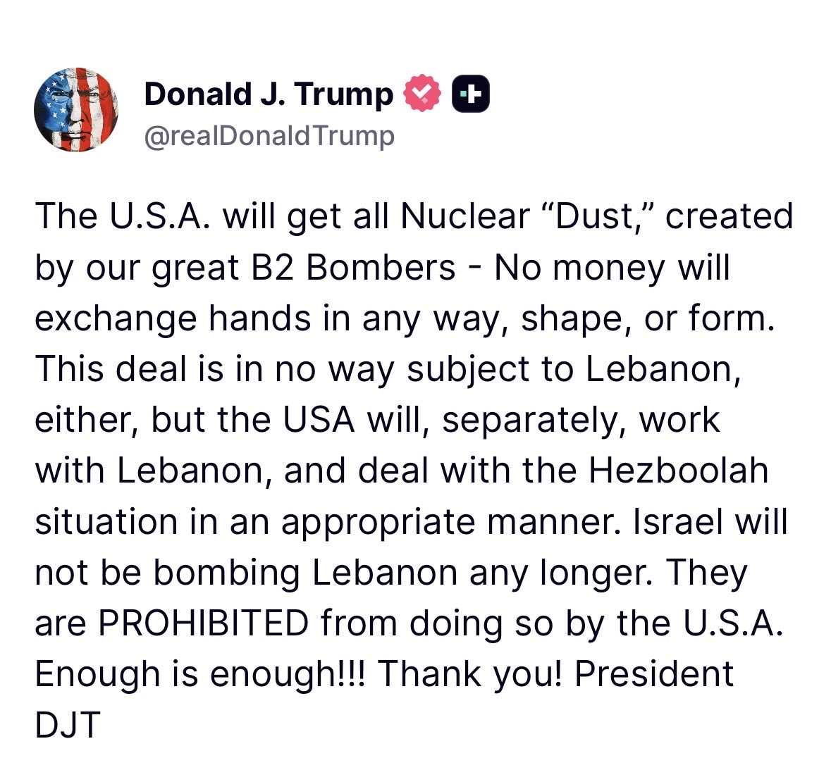 Trump War Room tweet media