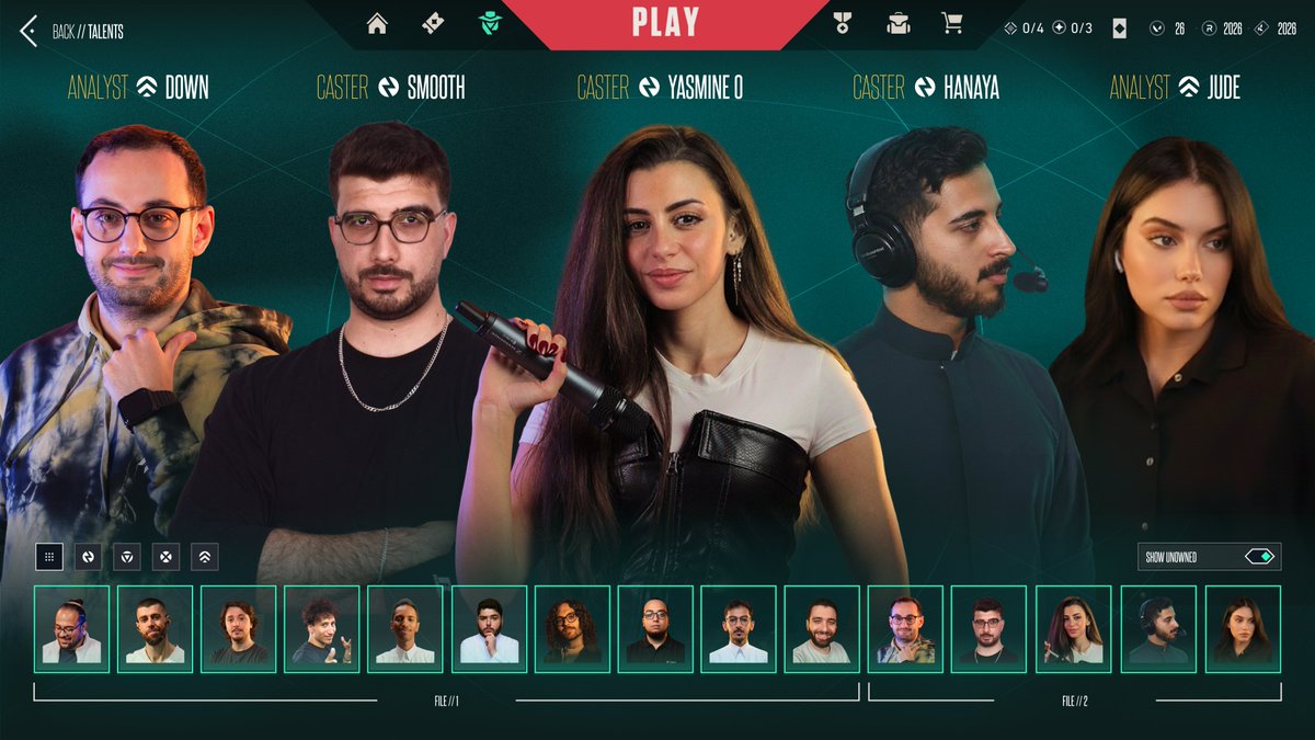 valesports_ar's tweet image. كتيبة جديدة تنضم إلى طاقم التعليق والتحليل🎙️

شاركوهم المواجهات القادمة، الكثير لا يزال بانتظاركم ⚔️

#VCLMENA #PULSE