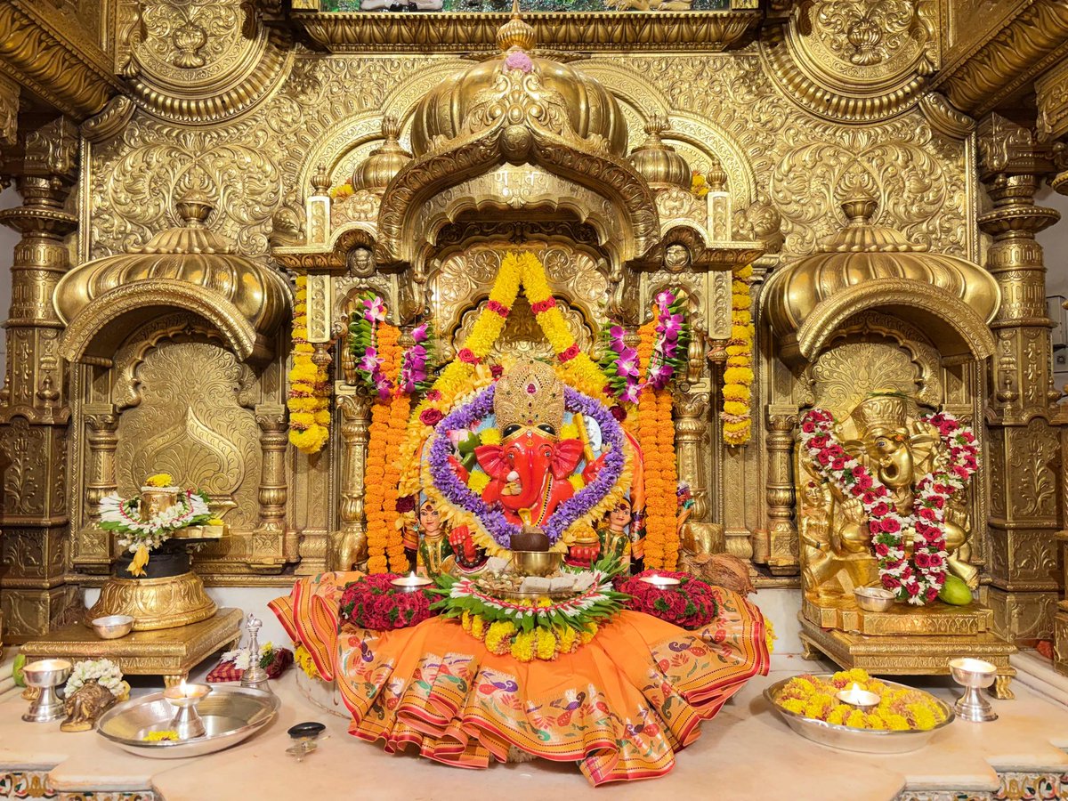 Shree Siddhivinayak Ganapati Temple Trust tweet media
