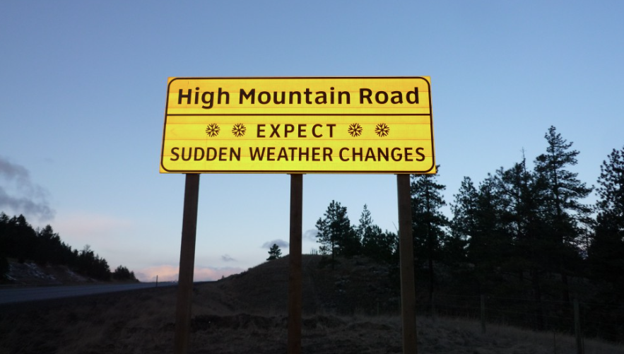 DriveBC's tweet image. #BritishColumbia has many high mountain🏔️passes, 50 of which are listed below. High mountain roads can experience sudden weather changes. Winter tires are still required until April 30th, as road conditions will also change.