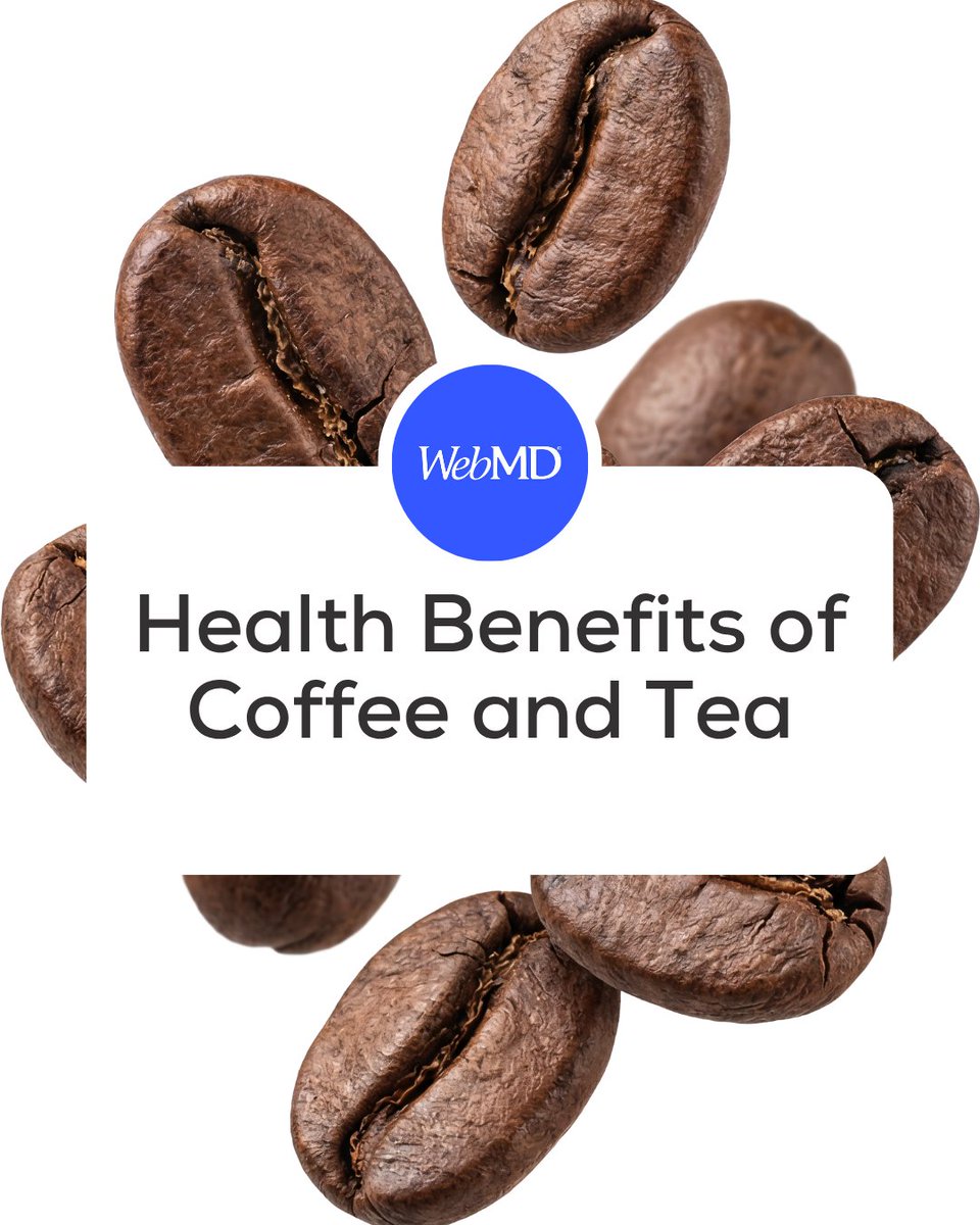 Coffee or tea? Both can be a healthy choice
Rich in antioxidants, they may support brain function and overall wellness—just keep an eye on caffeine intake.
SIP SMART!! wb.md/3QENusA