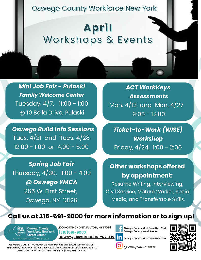 Oswego County Workforce New York (@oswcowny) on Twitter photo 