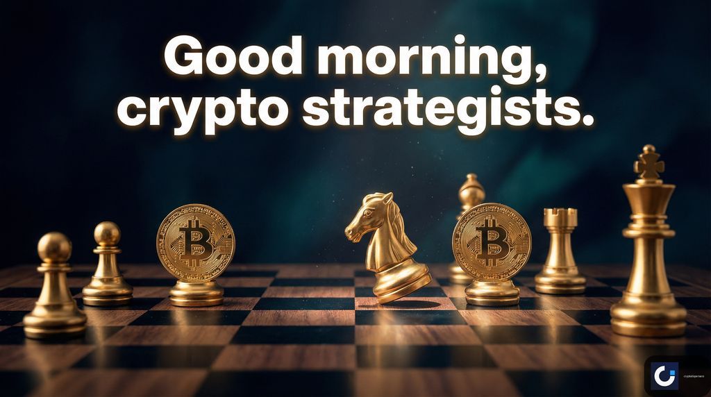 cryptodispenser's tweet image. Good morning, crypto strategists.☀️

Good plans fail without execution.

Great execution doesn’t need perfect plans.

Start strong. Keep improving.

#Bitcoin #CryptoStrategy #Fintech #Execution #BTC #Investing