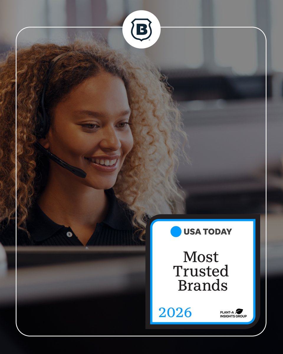 Brinks_Home's tweet image. Brinks Home is trusted to protect over 1 million people across the US, and we’re proud to be named one of @USATODAY's Most Trusted Brands 2026. 

Thank you for trusting #BrinksHome to protect what matters most.  

#HomeSecurity