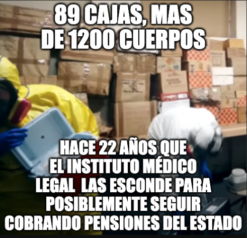 ¿Y así nomas? ¿a nadie le importa? lo publicaré todos los días hasta que los identifiquen y entreguen los cuerpos a sus deudos