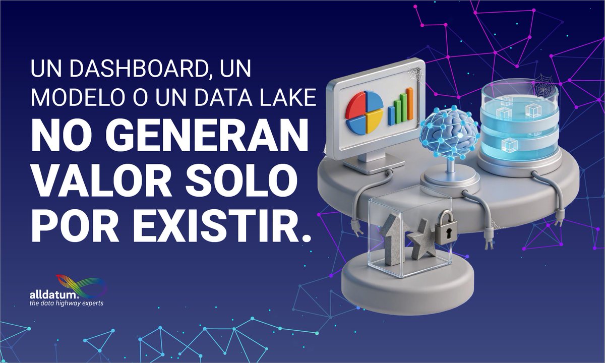 Alldatum_'s tweet image. Dashboard con #datos, vistas y filtros… pero nadie decide con él.
No está mal hecho, está mal pensado.

Error común: construir entregables, no #productos. ¿Se usan o solo existen?  bit.ly/4vBaetM